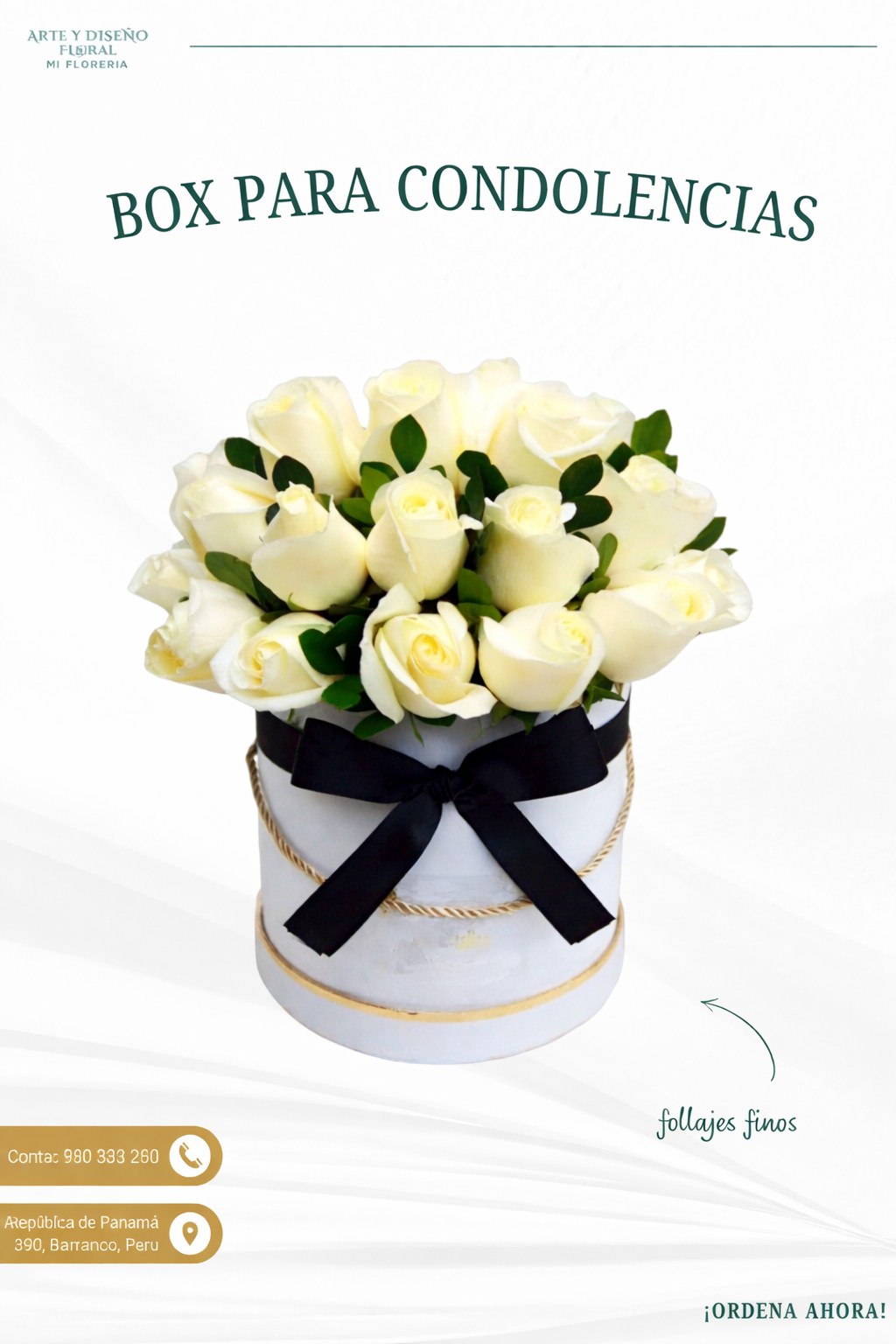 Box para Condolencias