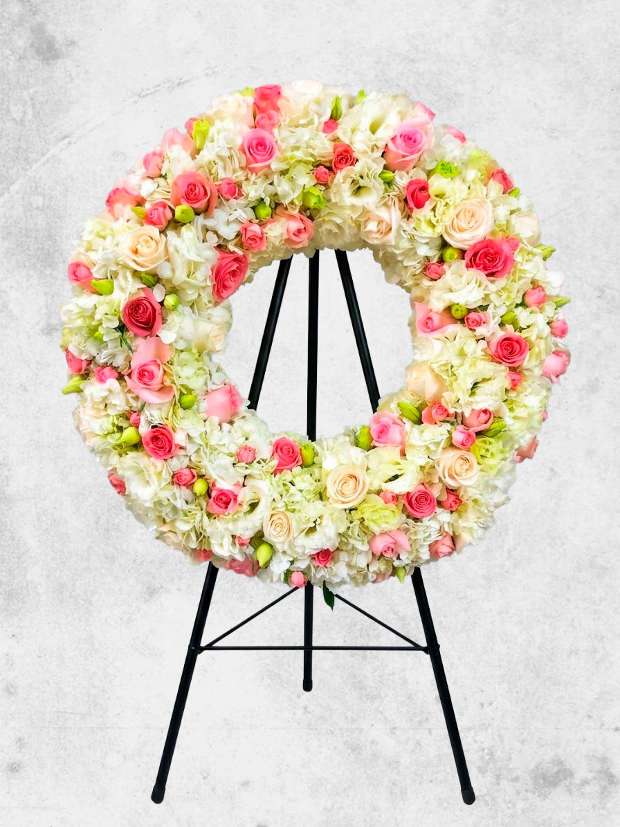 Corona Floral Dulce Recuerdo